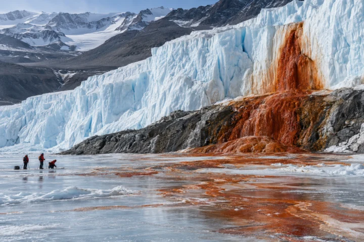 Blood Falls: The Iron-Rich Brine Beneath Taylor Glacier feature image