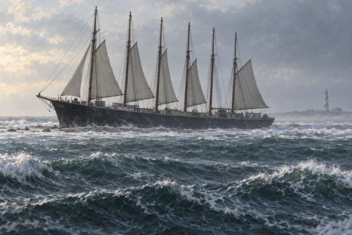 The Carroll A. Deering: An Empty Schooner on Diamond Shoals feature image