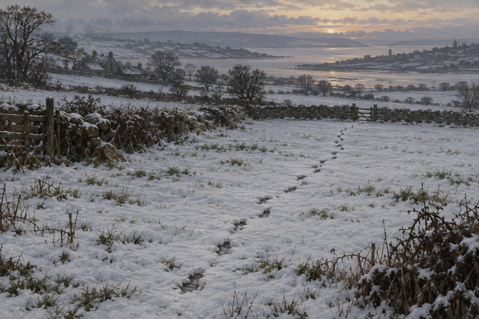 The Devil’s Footprints: Tracks Across the Devon Snow feature image