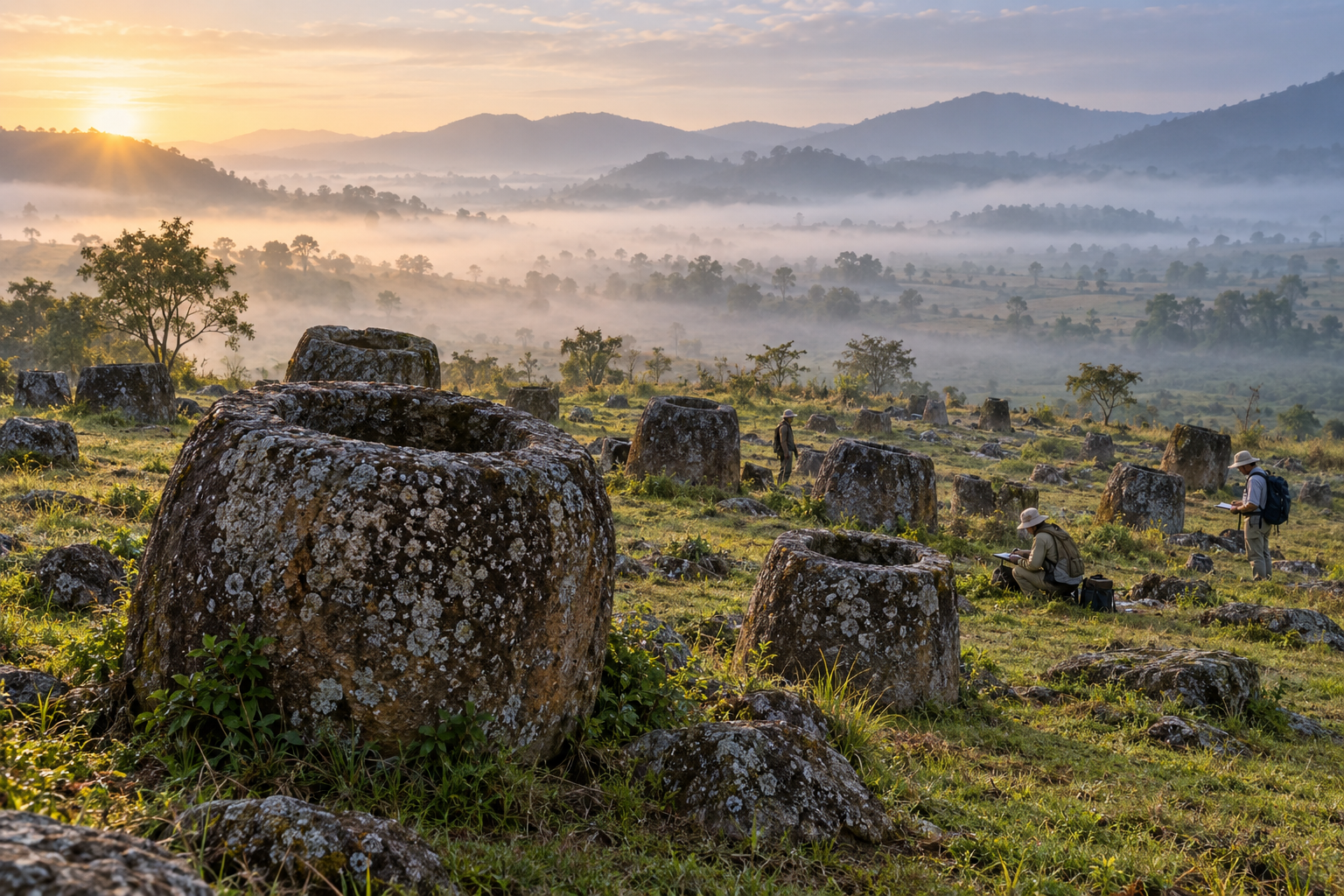 The Plain of Jars: An Iron Age Mortuary Landscape in Laos feature image